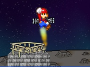 Play Mario Jetpack landing