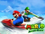 Play Mario jetski racing tournament