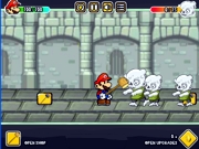 Play Paper Mario fights zombies